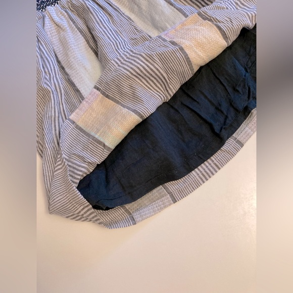 Billabong Vintage Bohemian Mini Skirt Short Skirt Size Large Hippie Surf - Picture 3 of 4